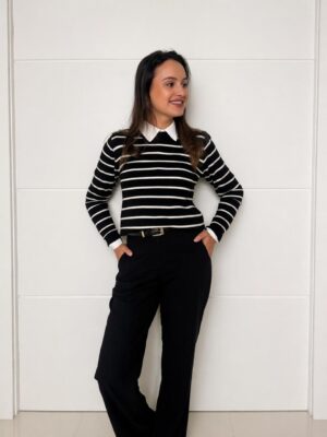 Blusa Tricô Listrada