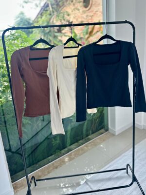Blusa Básica Manga Longa