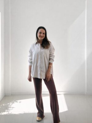 Camisa Alfaiataria Bege